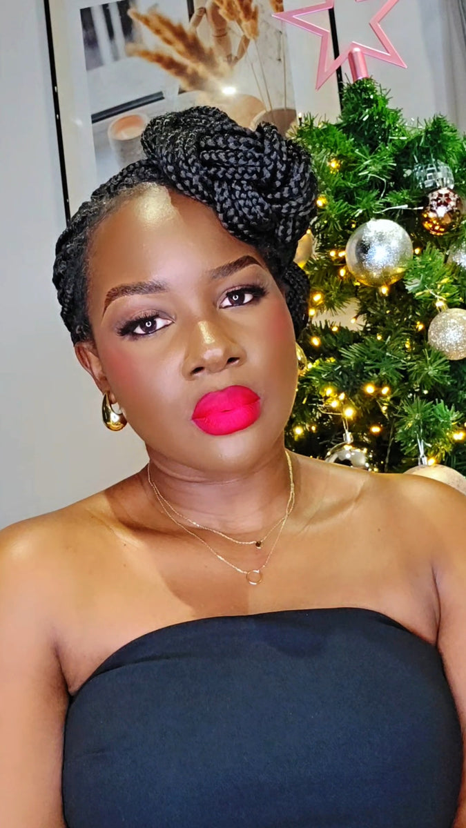 Rouge à lèvres mat sans transfert 12 heures de tenue- TRIO d´inspiration Moulin rouge