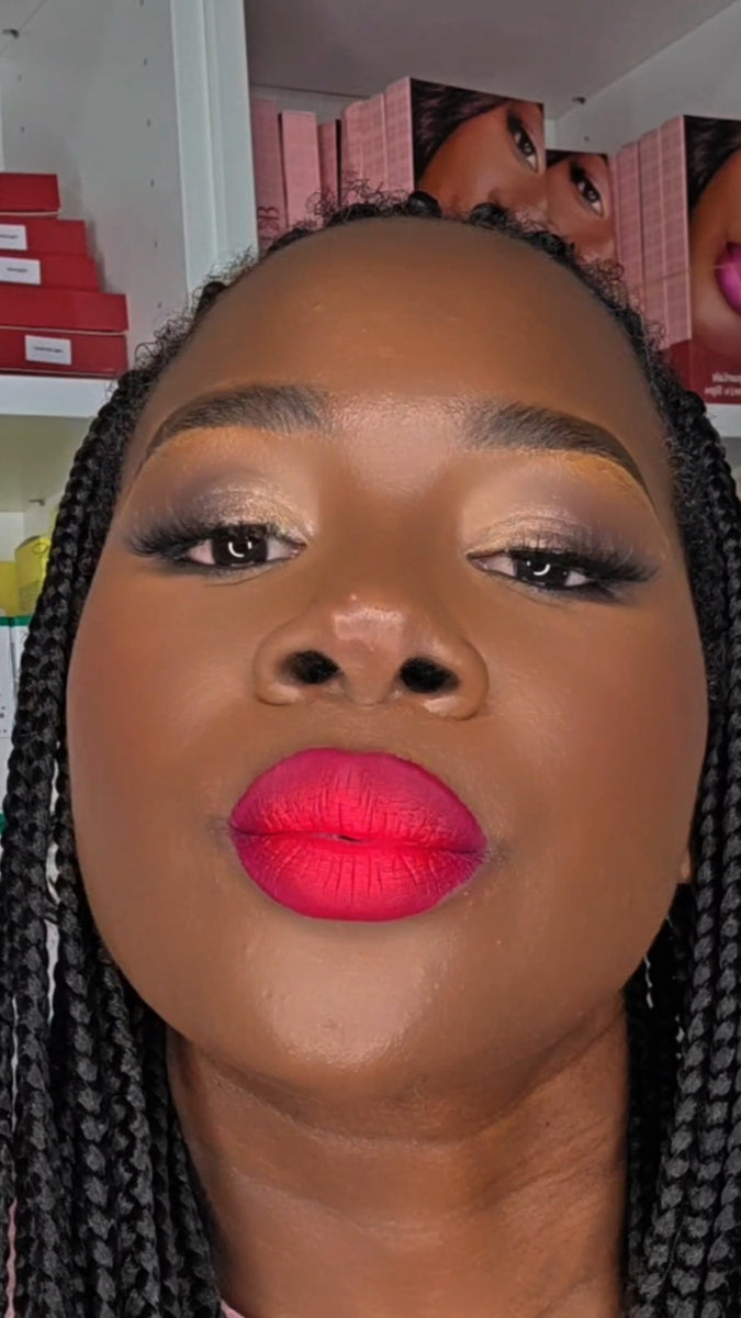 Rouge à lèvres mat sans transfert 12 heures de tenue- TRIO d´inspiration Moulin rouge